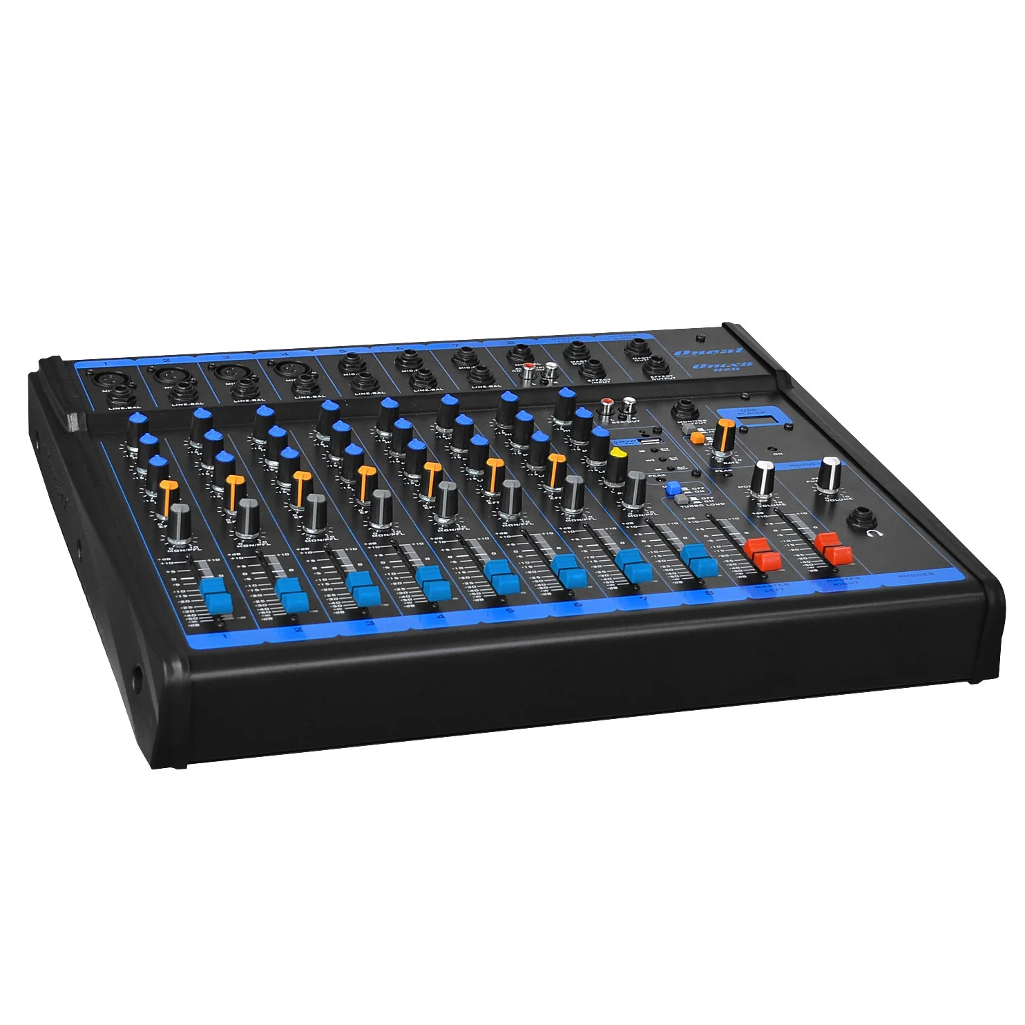 Mesa de Som Oneal OMX 8 - 8 Canais - Eletrônica GPL